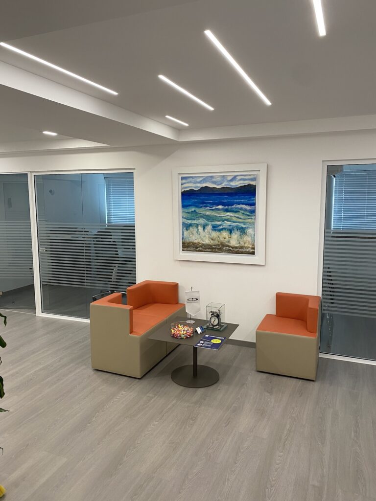Koyiotes office in Nicosia lounge area